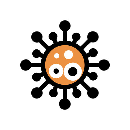 Medical Virus Icon Vector for User Interface Websites and Mobile Applicationsのイラスト素材