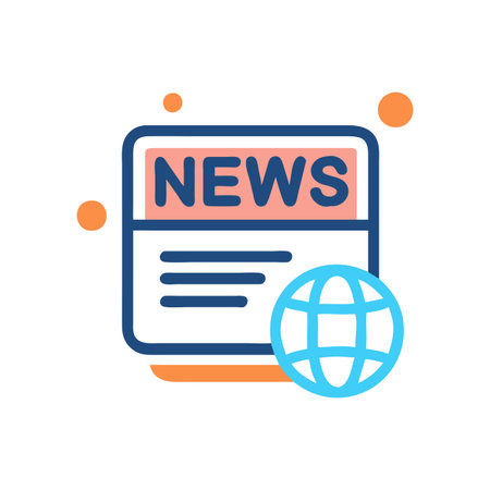 News Icon Vector for User Interface Websites and Mobile Applicationsのイラスト素材