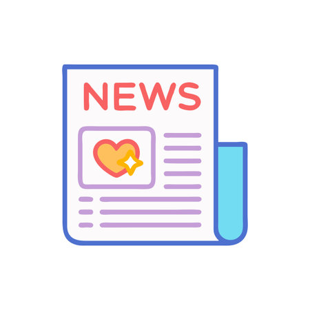 News Icon Vector for User Interface Websites and Mobile Applicationsのイラスト素材
