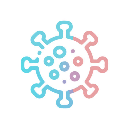 Medical Virus Icon Vector for User Interface Websites and Mobile Applicationsのイラスト素材