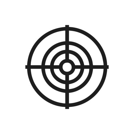 Target and Goal Vector for User Interface Websites and Mobile Applicationsのイラスト素材