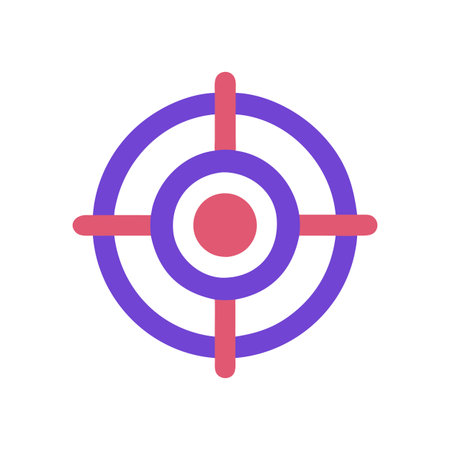 Target and Goal Vector for User Interface Websites and Mobile Applicationsのイラスト素材