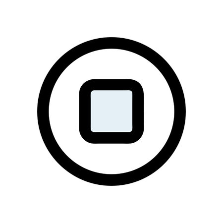 Simple light blue square centered on a dark background offering graphic simplicity and minimalism