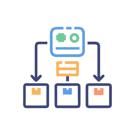 Vector illustration, flat design. Icons and  for online shopping, e-commerce, e-commerce.のイラスト素材