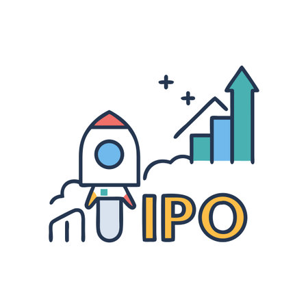 Venture Capital Launch: A Colorful Icon Depicting IPO Growth and Market Entry