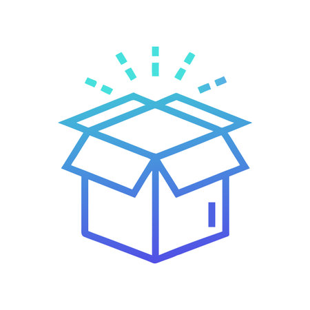 Gradient Box with Rays: Unboxing a Concept of Success and Opportunity