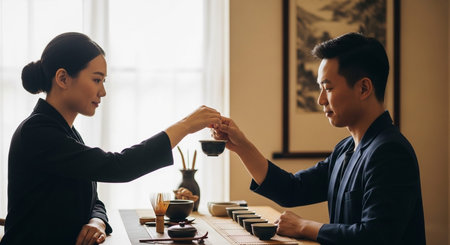 Happy Couple Sharing Romantic Moment with Genuine Emotion and Natural Connection