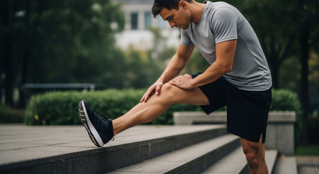 Fitness Lifestyle Concept with Active Workout Routine, Health and Wellness