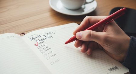 Financial Planning and Money Management Concept with Budgeting, Saving, Investment and Future Security