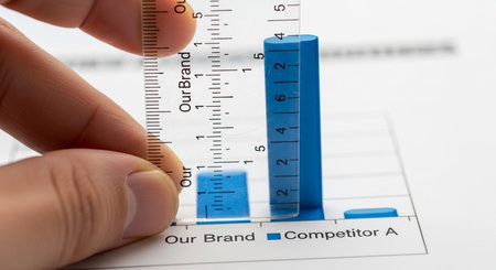 Marketing Strategy Concept with Business Planning, Data Analytics and Growth Development