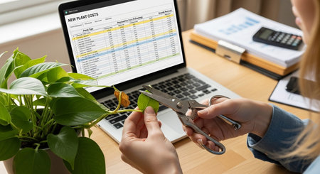 Financial Planning and Money Management Concept with Budgeting, Saving, Investment and Future Security