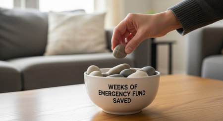 Financial Planning and Money Management Concept with Budgeting, Saving, Investment and Future Security