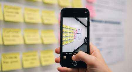 Marketing Strategy Concept with Business Planning, Data Analytics and Growth Development