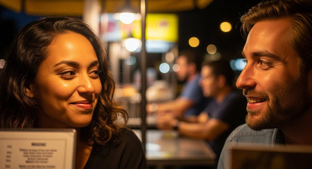 Friends Sharing Happy Moments with Genuine Connection and Social Bonding Concept