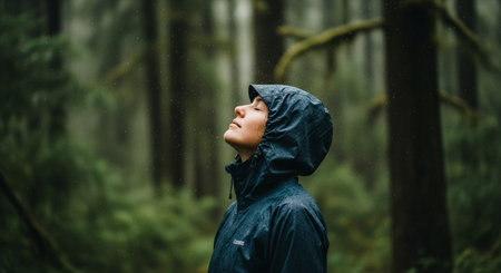 Meditation and Mindfulness Concept for Inner Peace, Relaxation and Mental Wellness