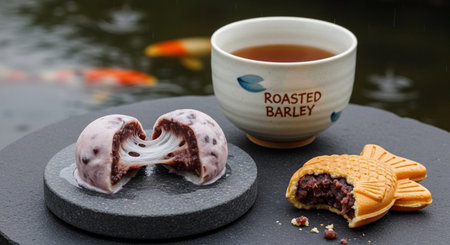 Delicious Desserts and Sweets with Elegant Presentation and Gourmet Bakery Concept