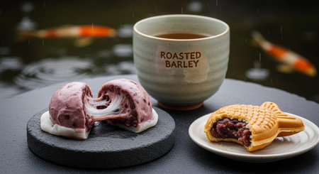 Delicious Desserts and Sweets with Elegant Presentation and Gourmet Bakery Concept