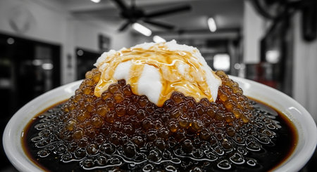 Delicious Desserts and Sweets with Elegant Presentation and Gourmet Bakery Concept