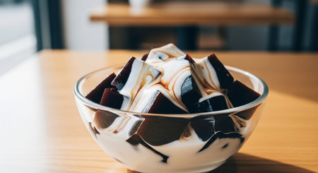 Delicious Desserts and Sweets with Elegant Presentation and Gourmet Bakery Concept