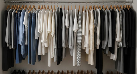 Home Organization Concept with Smart Storage, Decluttering and Clean Living Space