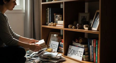 Home Organization Concept with Smart Storage, Decluttering and Clean Living Space