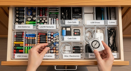 Home Organization Concept with Smart Storage, Decluttering and Clean Living Space