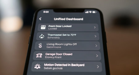 Internet of Things Concept with Smart Connected Devices and Digital Automation Technology