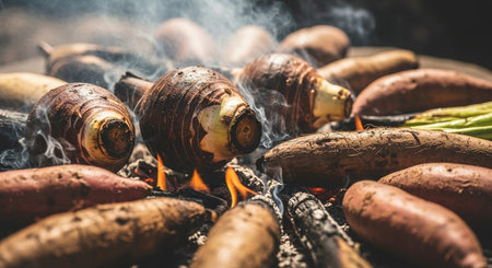 Traditional Cuisine Concept with Authentic Recipes, Cultural Heritage and Regional Flavors