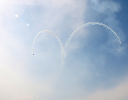 airplane performanceの写真素材