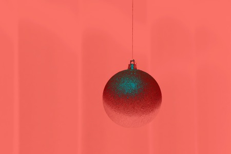 Christmas Cossack - Christmas Balls - Living Coralの写真素材