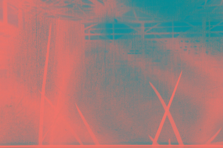 Artistic tropical textured surface in color of living coral