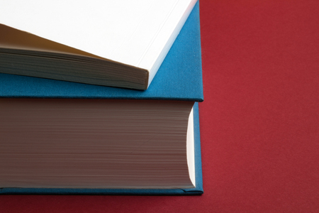 Education: reading and writing concept. Everybody can read or write a book and be the author