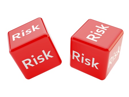 render of 2 Risk dice 