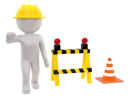 under constructionの写真素材