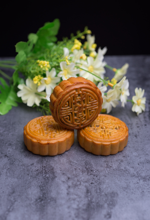 Chinese Mid Autumn Festival moon cake