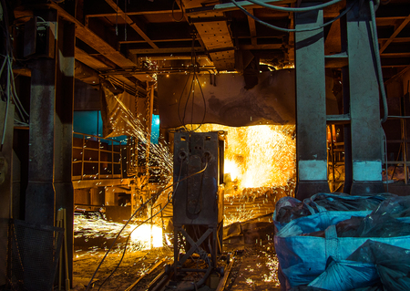 steel making workshopのeditorial素材