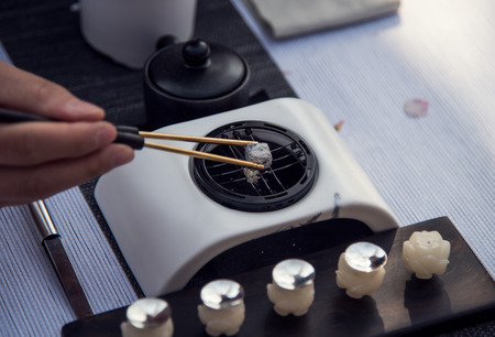 The ceremony of the incense lore