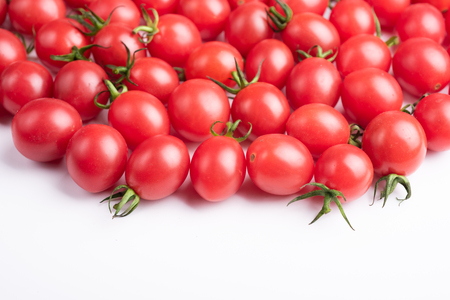 Fresh cherry tomatoesの写真素材