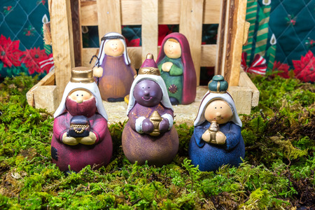 Christmas Scene - Nacimientoの写真素材