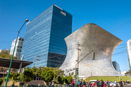 Soumaya Museum, Mexico Cityのeditorial素材