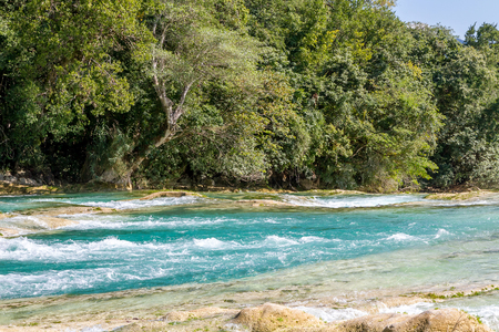 Cascada Tamul Huasteca Potosinaの写真素材