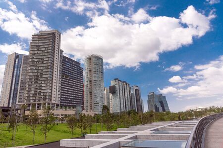 Mexico City - Santa Fe Parque la Mexicanaのeditorial素材