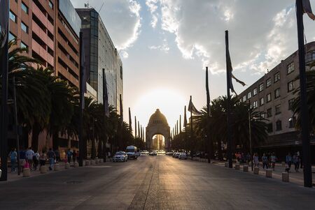 Monument to the Mexican Revolutionのeditorial素材