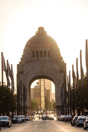 Monument to the Mexican Revolutionのeditorial素材