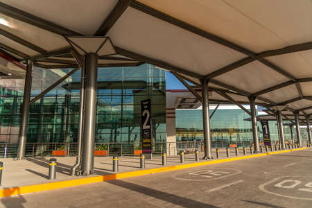AIFA Felipe Angeles International Airport, Mexico - Circa April 2022のeditorial素材