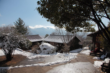 Village in Nakhiの写真素材