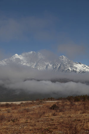 Yulong Snow Mountainの写真素材