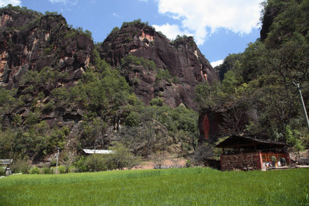 Lijiang scenic landscape Dawnの写真素材