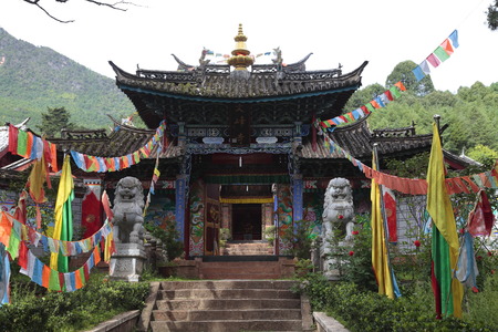 Naxi Wenfeng Templeのeditorial素材