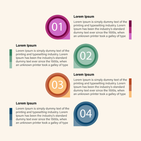 Modern vector abstract speech bubble infographic elements, vector illustratorのイラスト素材